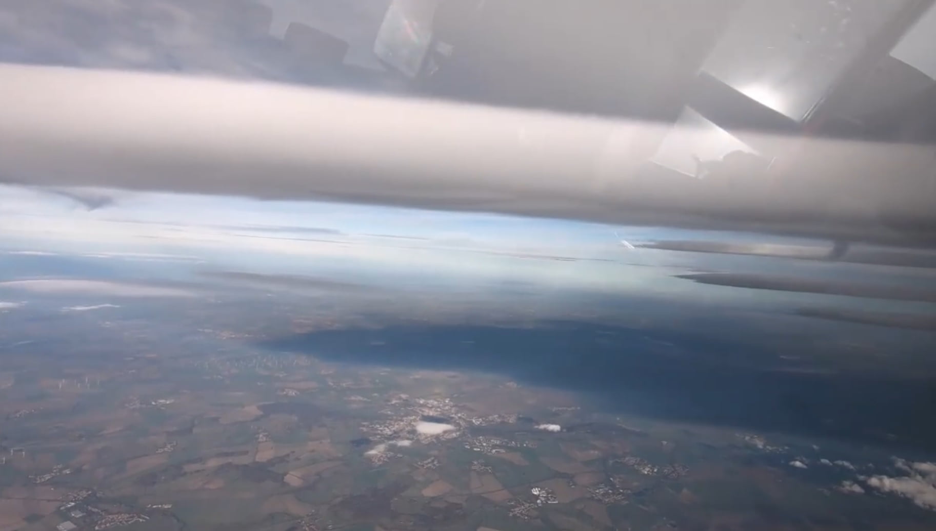 Alles noch im grünen Bereich. Ich genieße die Aussicht.