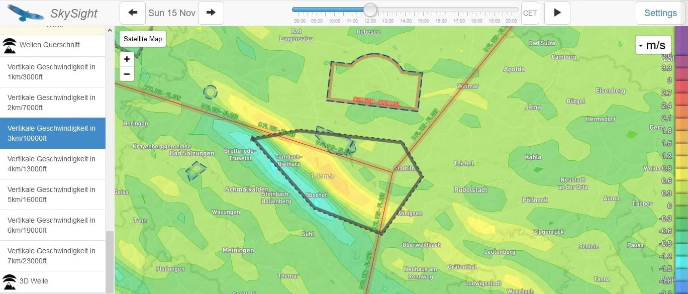 Das Wellenfenster im Thüringer Wald