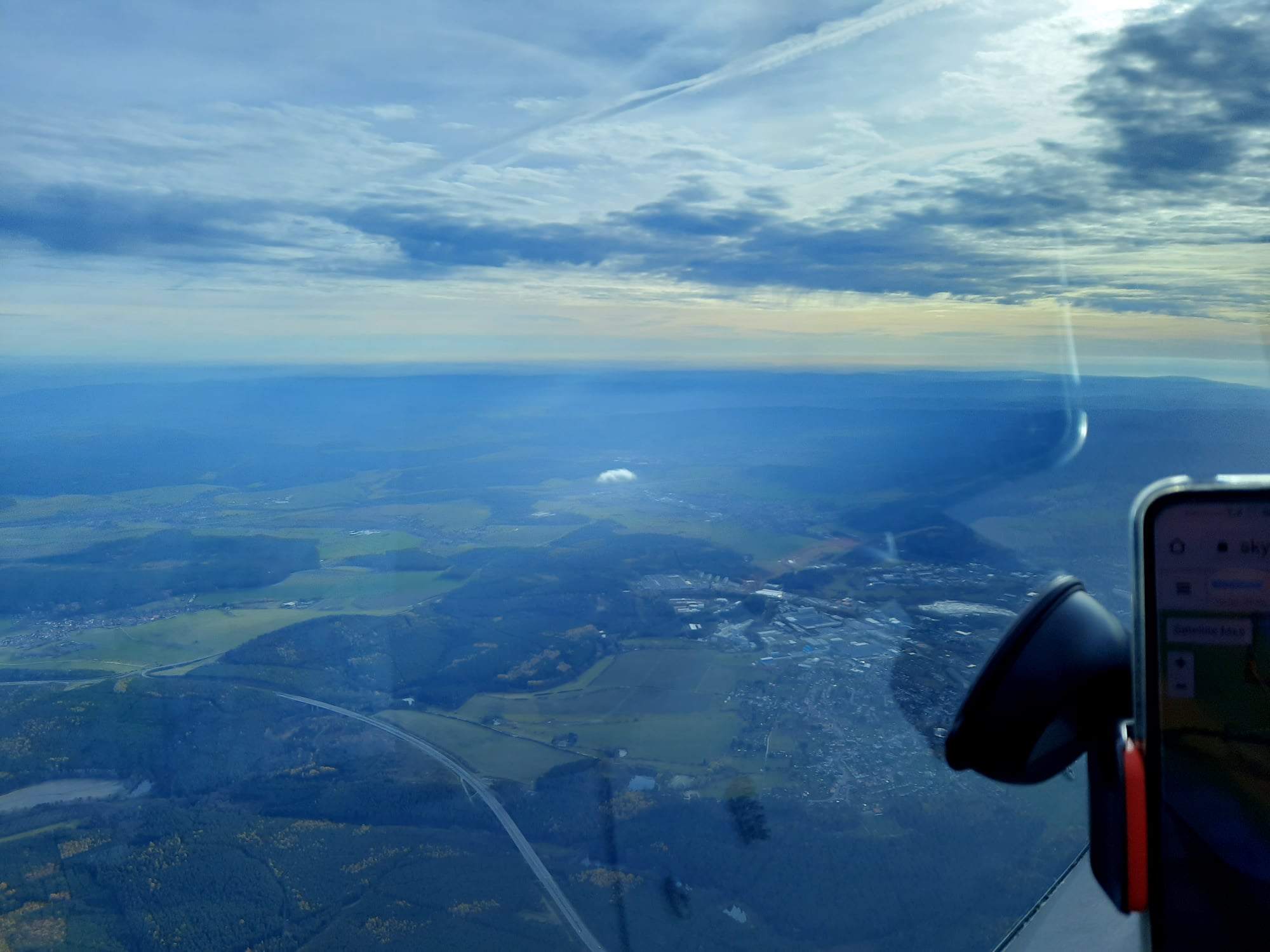 Rotorwölkchen machen den Einstieg in die Welle heute einfach