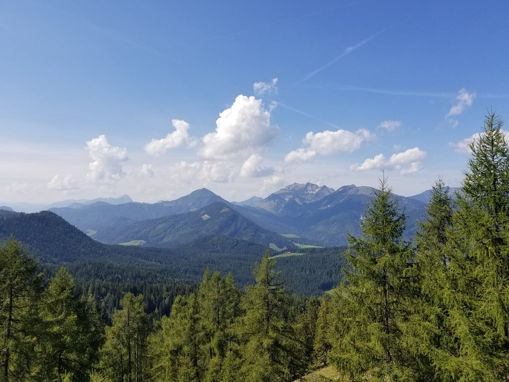 Ausblick von der Kala Alm