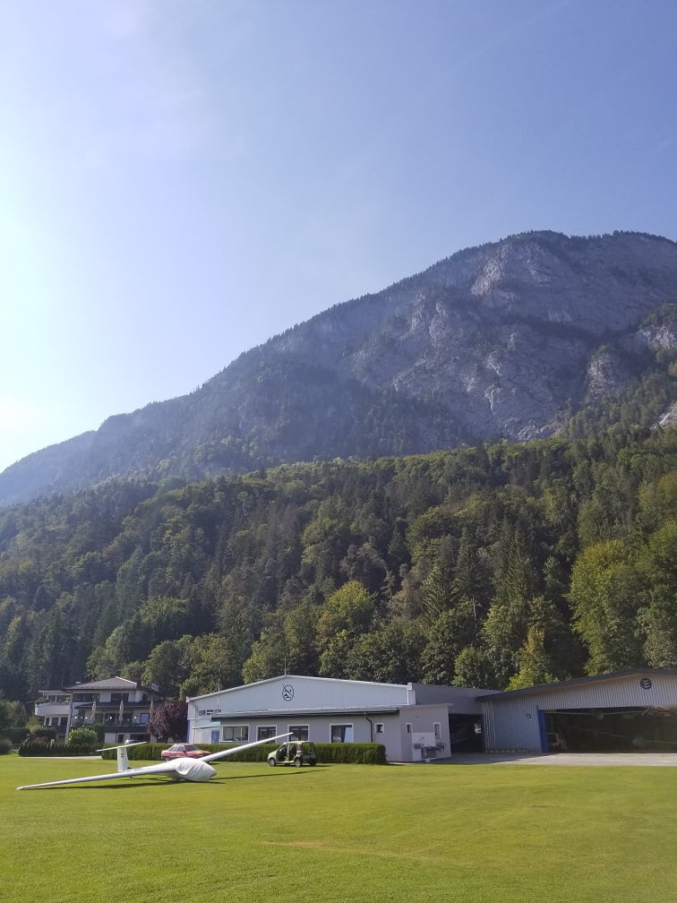 Ausblick vom Flugplatz