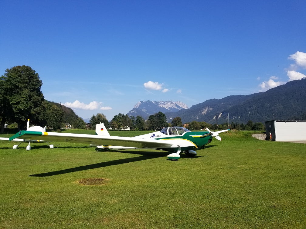 CD bereit zum Rückflug