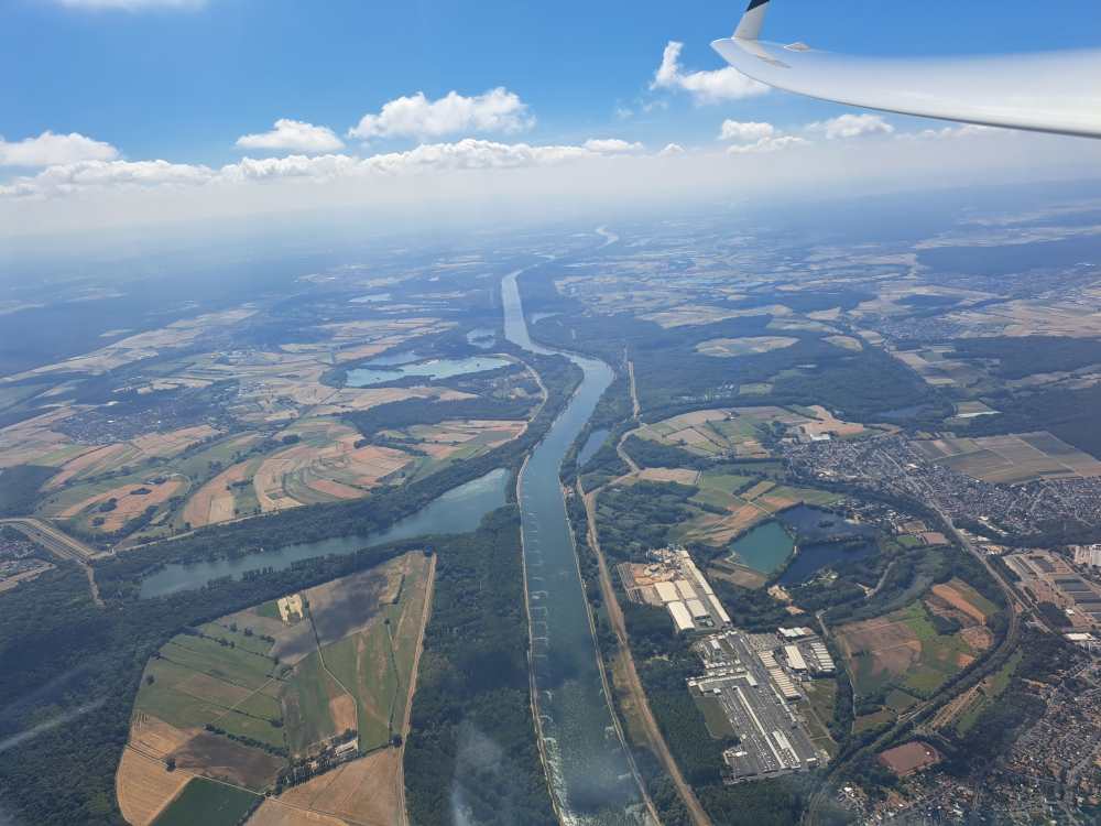 Rhein bei Karlsruhe