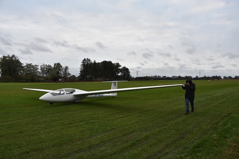 Unsere D-5633 auf dem Weg zum Start