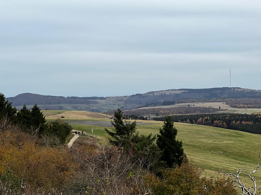 Ausblick von der Wasserkuppe