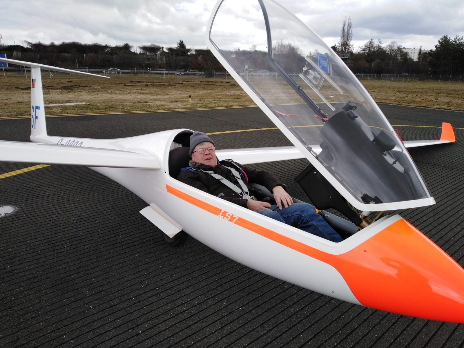 Franz Hirmke in unserer LS7