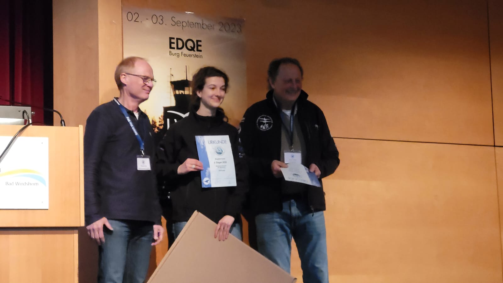 Katharina Schmitt bei der LVB-Mitgliederversammlung in Bad Windsheim