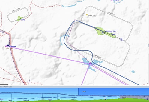 Platzrunde in Karlsbad